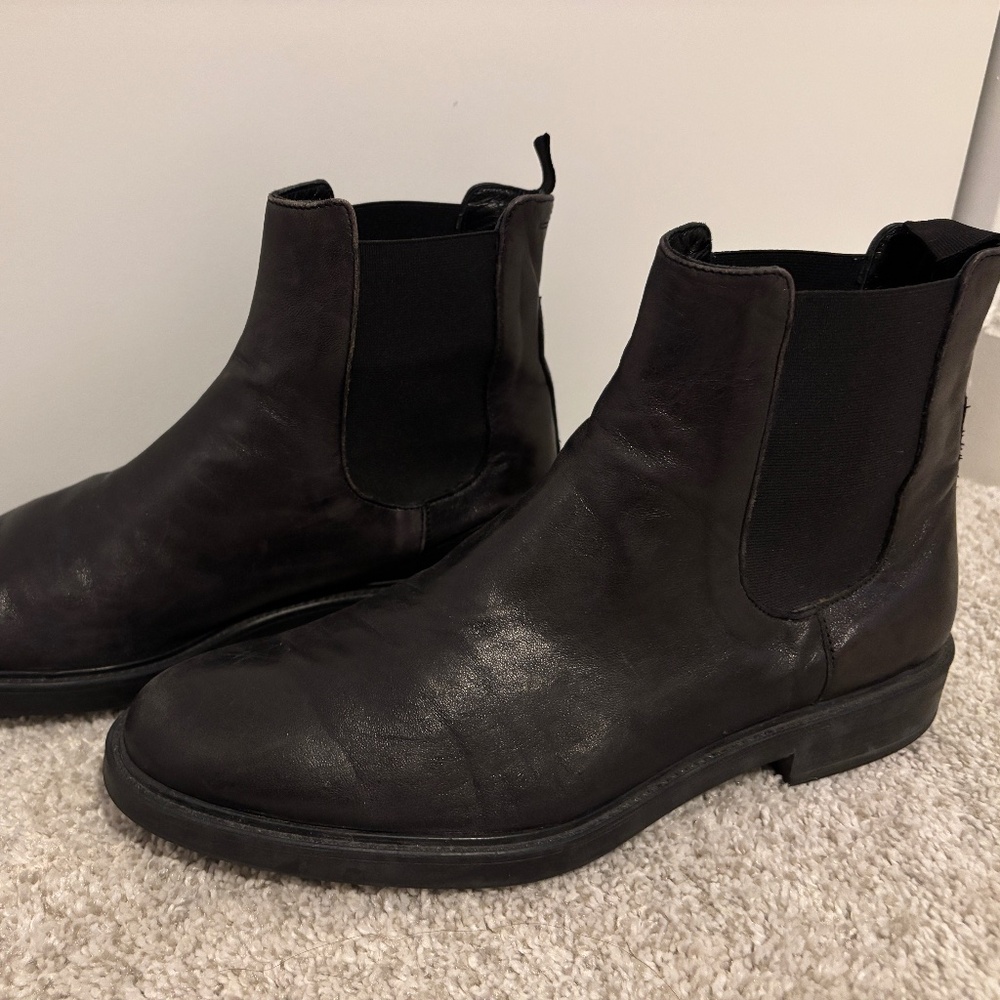 Adam Derrick leather boots